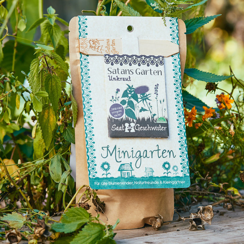 Satan's Garden Seed Kit – Mini-garden with native wild herbs — Die Stadtgärtner