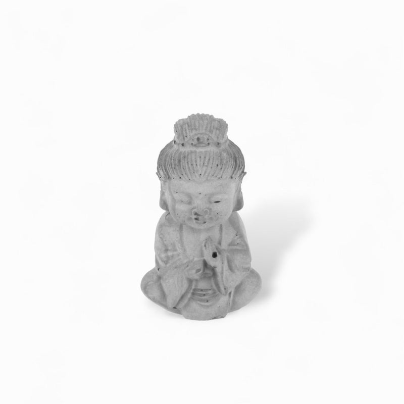 Bula Buddha – Beton Grau & Anthrazit | Moderne Wohn-Deko Skulptur — Handworkz