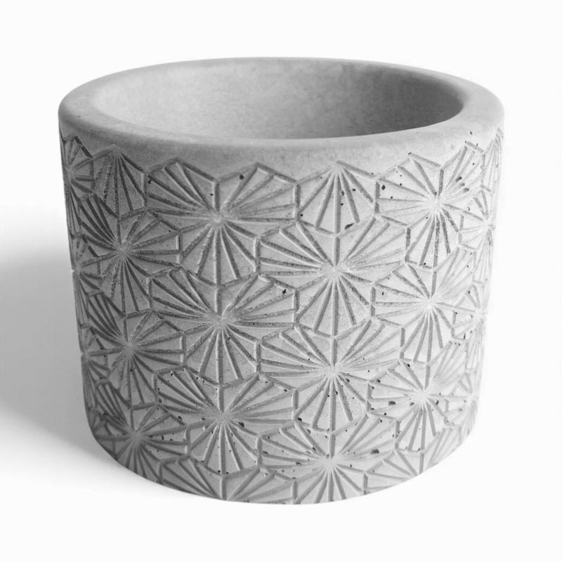 Tikko Blumentopf aus Beton Ø 10 cm mit Filzfüßen — Handworkz
