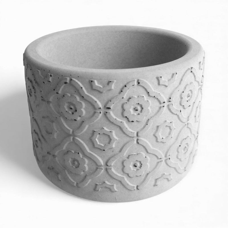 Vetina Concrete Plant Pot Ø 10 cm with Felt Feet — Handworkz