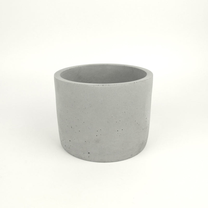 Betongefäß „Fuego“ Wasserdicht Innen & Außen 15×15×12 cm Grau Anthrazit — Handworkz