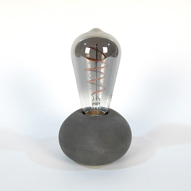 Bubble Tischlampe aus Beton – Dimmbar, E27, Handarbeit — Handworkz