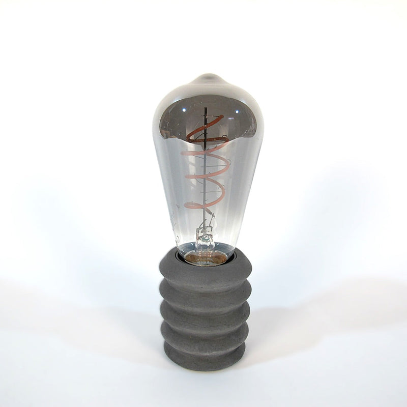 Jiro Concrete Table Lamp - Handmade with Dimmable LED Compatibility — Handworkz