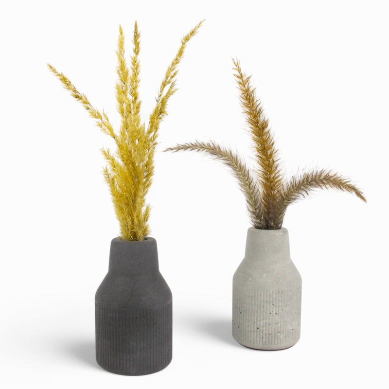 Concrete Jug Vase - Hand-Poured, Waterproof, Modern Design — Handworkz