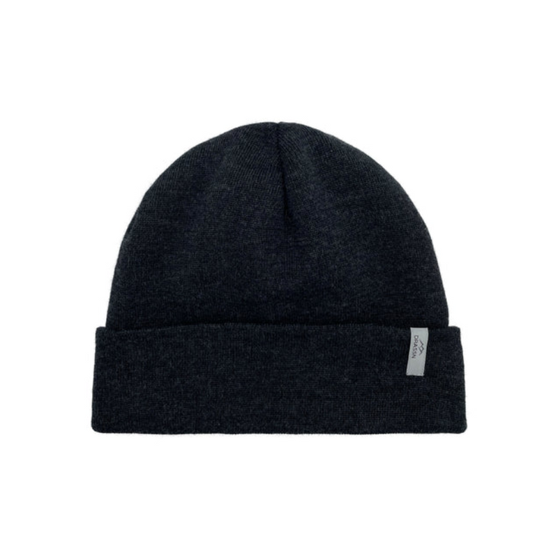 Pleystein Beanie – Merino Wool & Recycled Polyester — Drassn