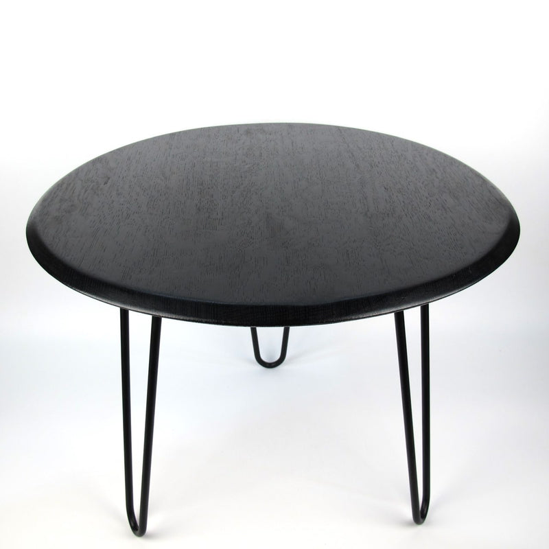 Couchtisch aus Weinfassdeckel Ø53cm – Handgefertigt & Nachhaltig — Handworkz