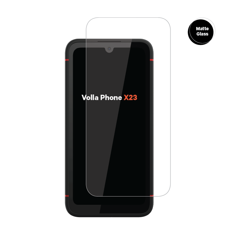Volla Hybridglass X23 Displayschutz – Hochtransparent Kratzschutz — Volla Phones