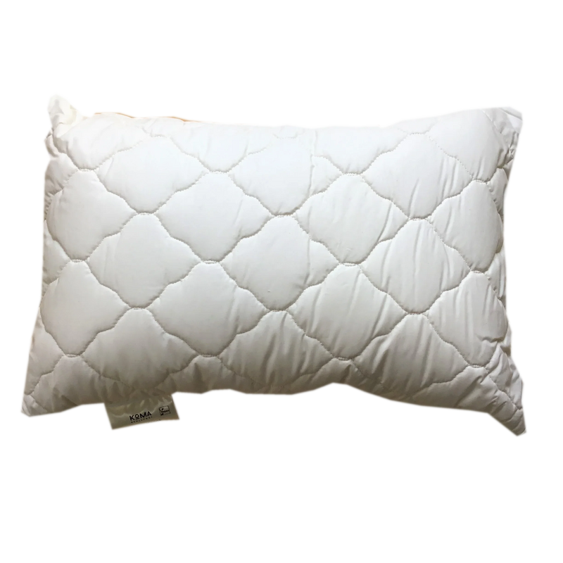 KOMA Schlafgut Kapok Organic Pillow Premium – Natural Fiber, Organic Cotton, Made in Germany — Schlafraum