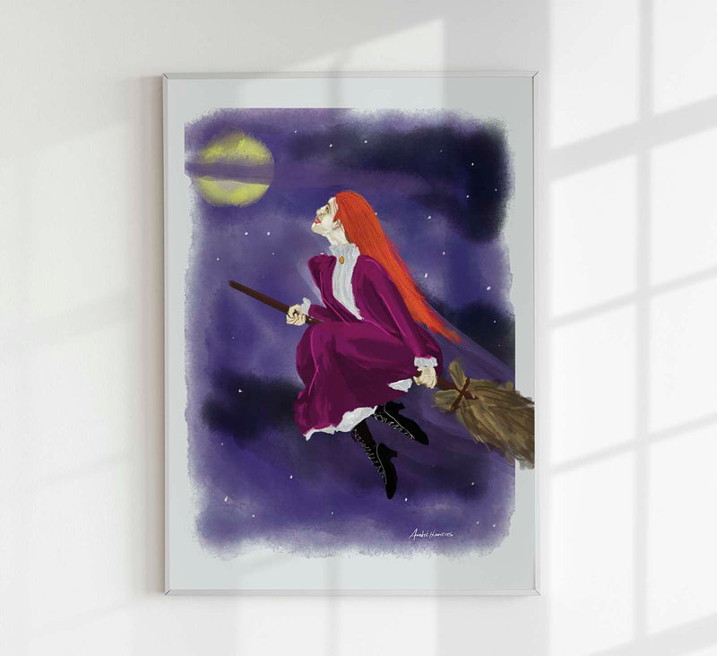 Witching Hour Art Print by André Humeres — handgedruckt in Berlin — Patroa Studio