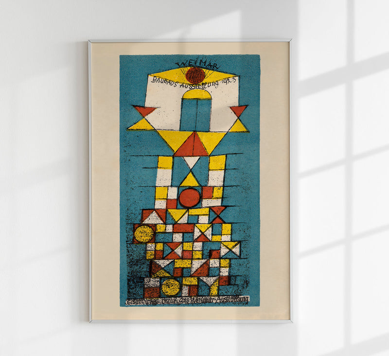 Bauhaus Exhibition Weimar 1923 Art Print – Fine Art Paper or Canvas — Patroa Studio