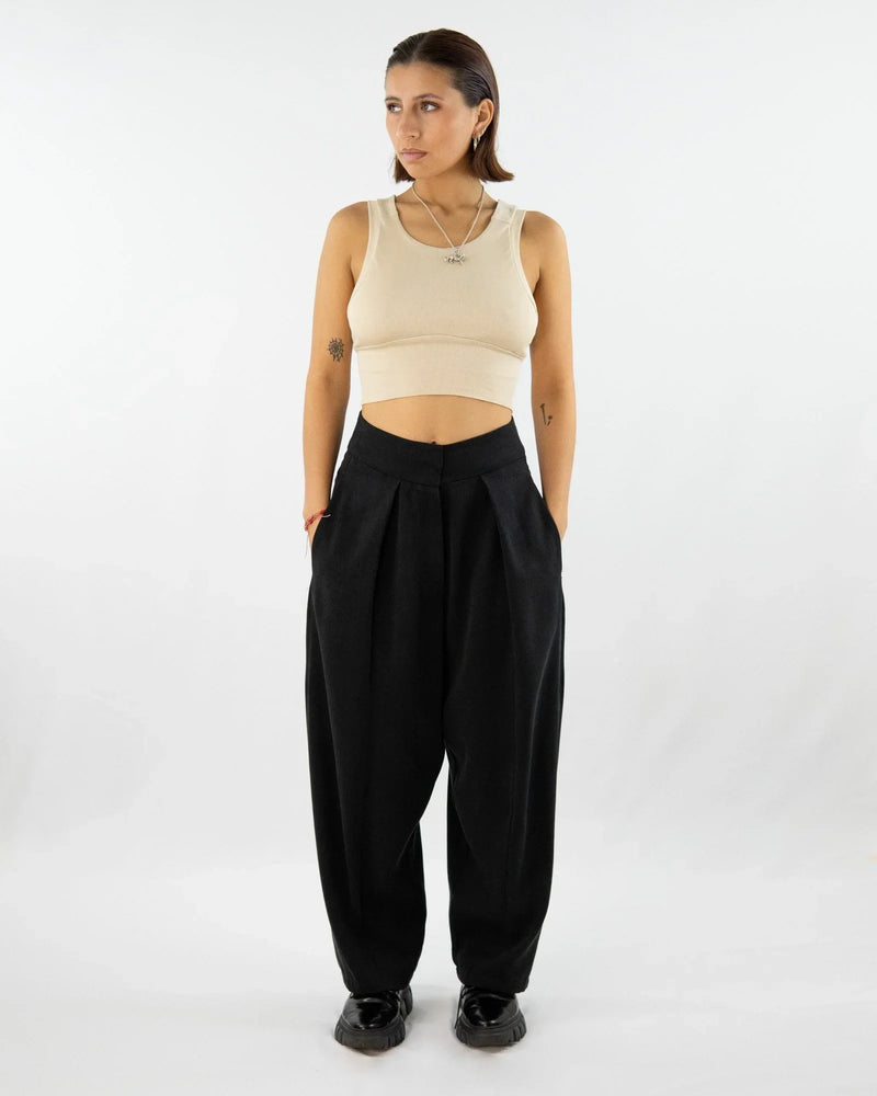 AdoPLI Pleated Trousers made from TENCEL™ – Flowing Drape, Made in Berlin — KEIJN