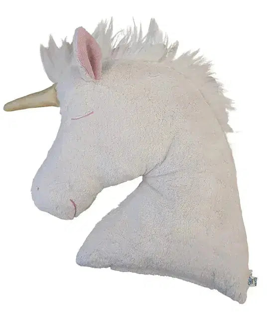 Organic Cuddly Pillow Horse Head – Handmade from Organic Cotton & Virgin Wool — Pat & Patty