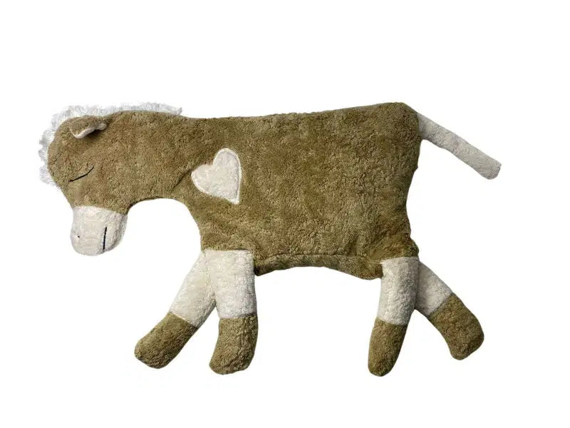Bio Kuschelkissen Pferd – superweich, Handarbeit — Pat & Patty