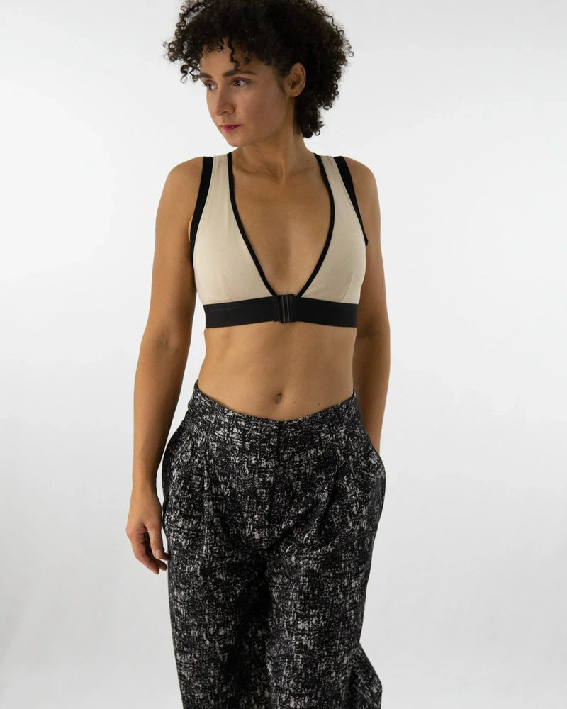 KNIL Bra-Top Bio-Baumwolle Rücken-Cut-Out — KEIJN