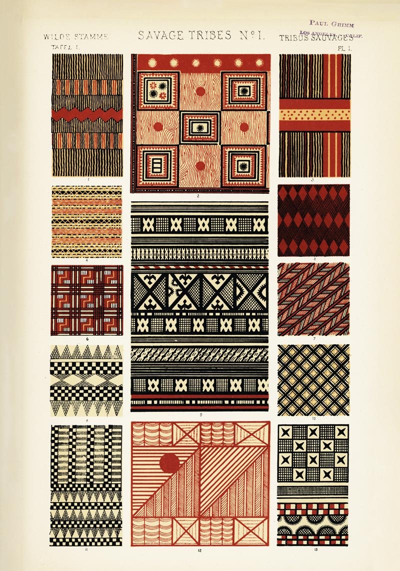 Savage Tribes Nr 1 by Owen Jones – Kunstdruck auf Archivpapier — Patroa Studio