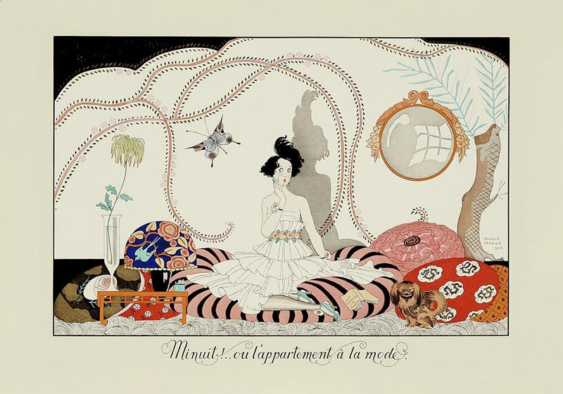 Minhuit ... ou l'appartement a la mode – Vintage Poster von Patroa Studio — Patroa Studio