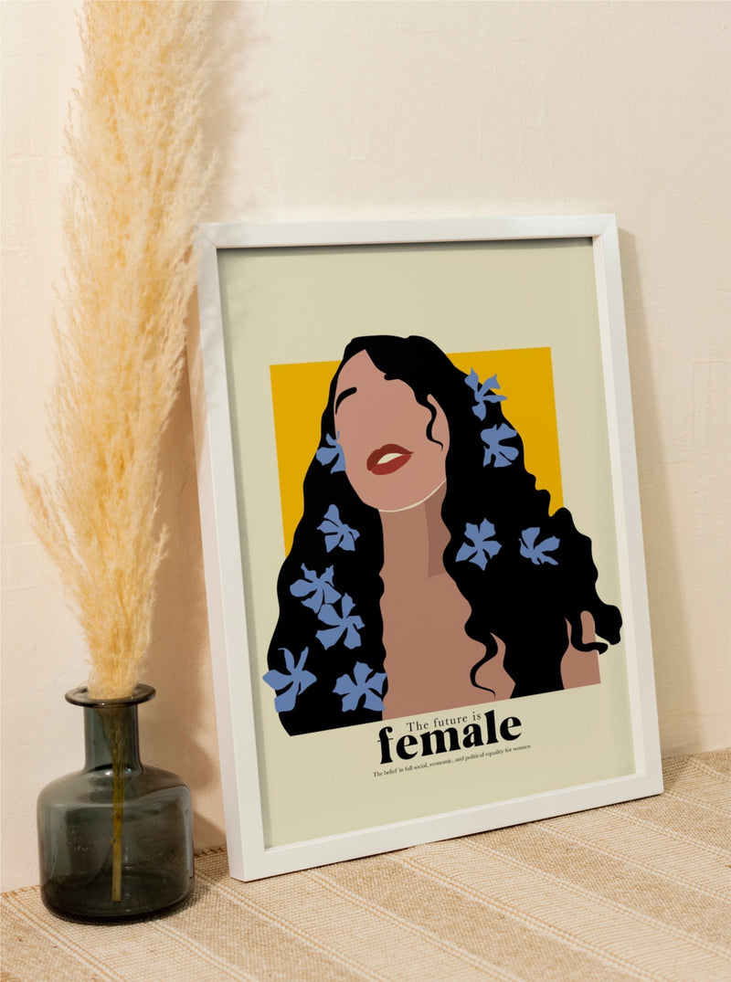 The Future Is Female Nr. 1 Fine Art Print – S Size – UV-beständig — Patroa Studio