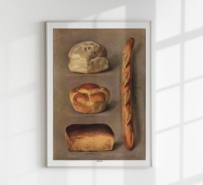 Bread Varieties I Vintage Poster – Patroa Studio — Patroa Studio