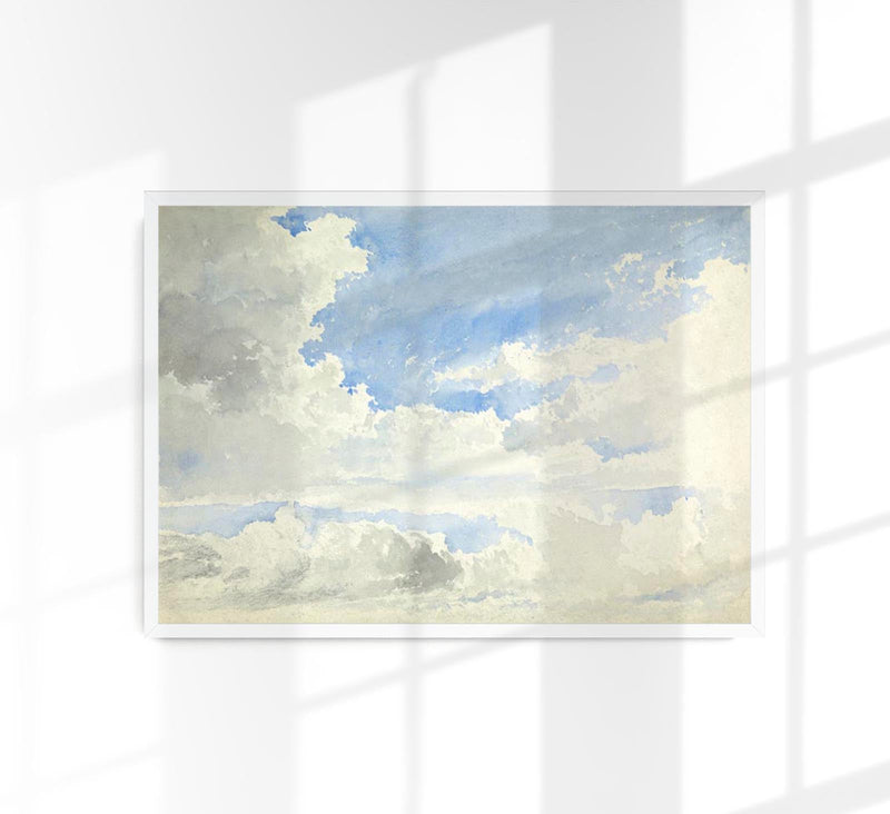 Cloud Study by Aaron Edwin Penley – Fine Art Print on Archival Paper — Patroa Studio