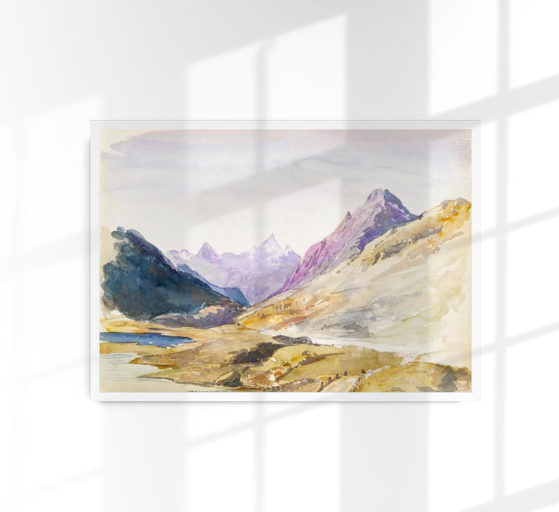 Switzerland 1869 Sketchbook by John Singer Sargent – Fine Art Print UV-resistent — Patroa Studio