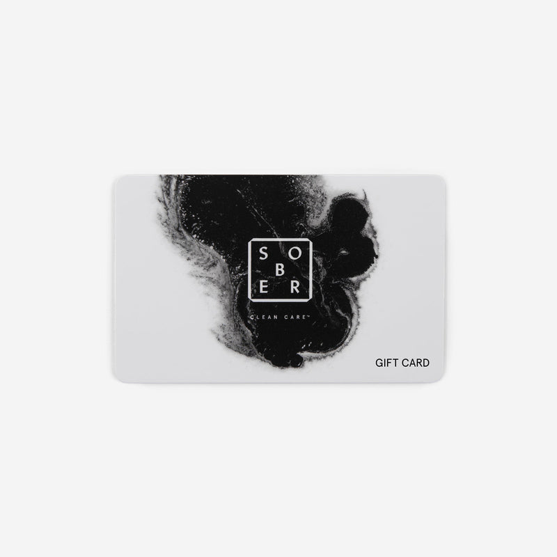 sober Geschenkkarte 20–100 € Digital per E-Mail — sober