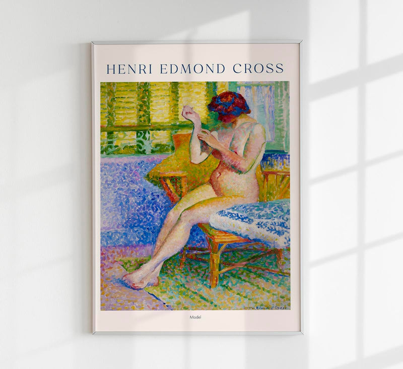 Henri Edmond Cross Model Poster – Fine Art Print UV-resistant — Patroa Studio