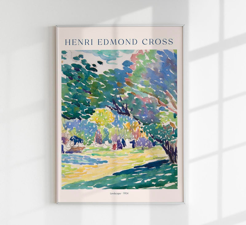 Landscape – Fine Art Print Henri Edmond Cross Poster Premium Quality — Patroa Studio