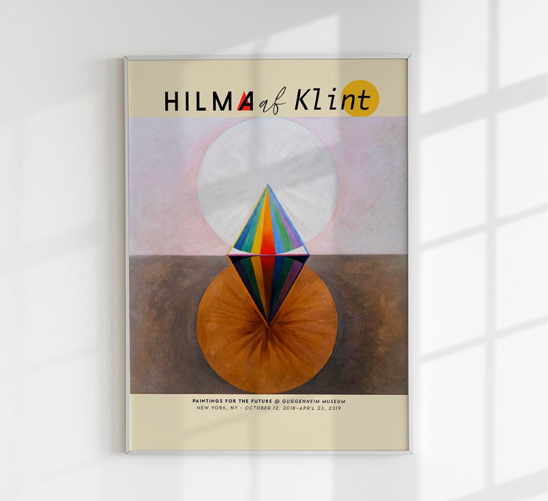 Hilma Af Klint The Swan Nr 12 – Exhibition Poster Fine Art Print — Patroa Studio