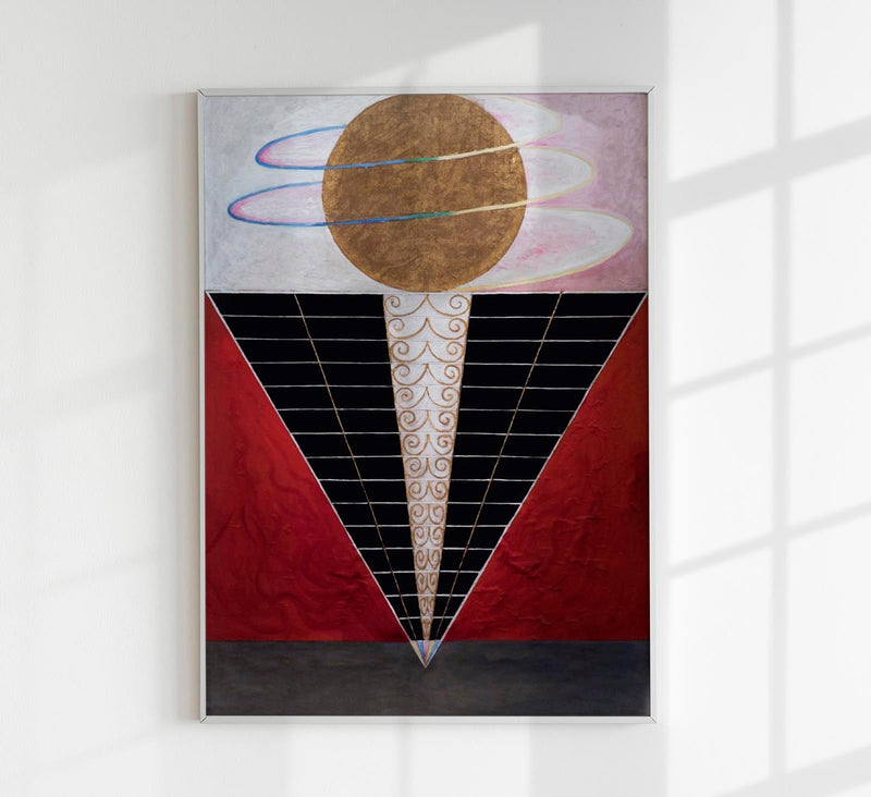 Altarpiece Nr 2 – Hilma af Klint Kunstdruck | Abstrakte Spirituelle Kunst — Patroa Studio