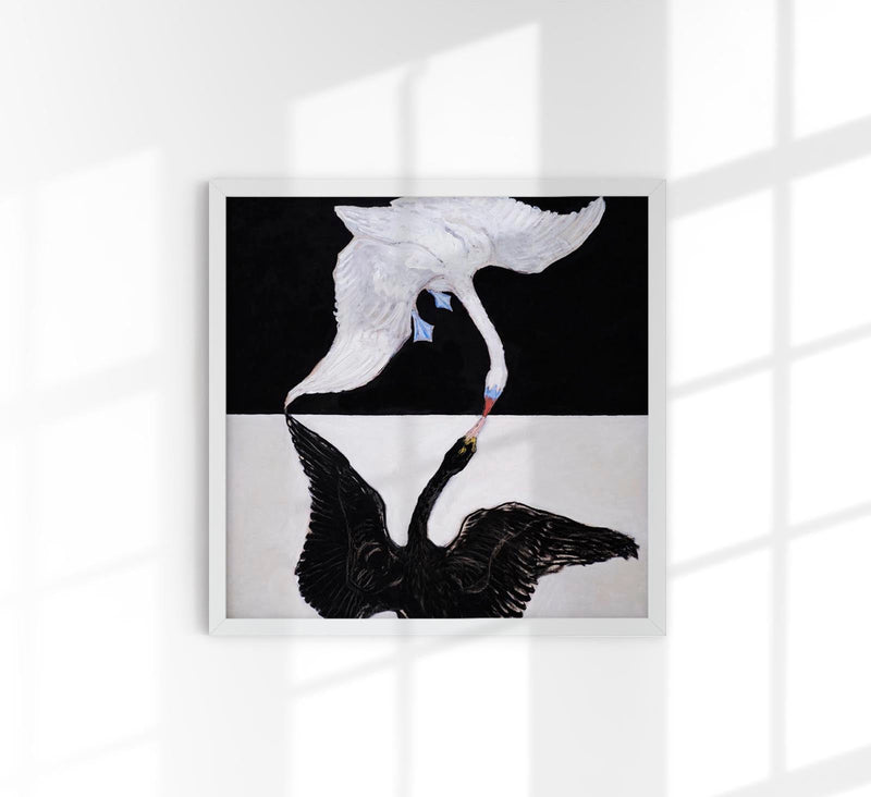 The Swan Nr. 1 by Hilma af Klint – Fine Art Print | UV-Resistant Canvas — Patroa Studio