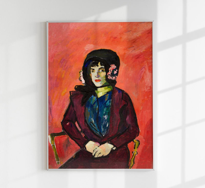 Portrait of a Girl No 1 by Henry Lyman – Kunstdruck auf Archivpapier — Patroa Studio
