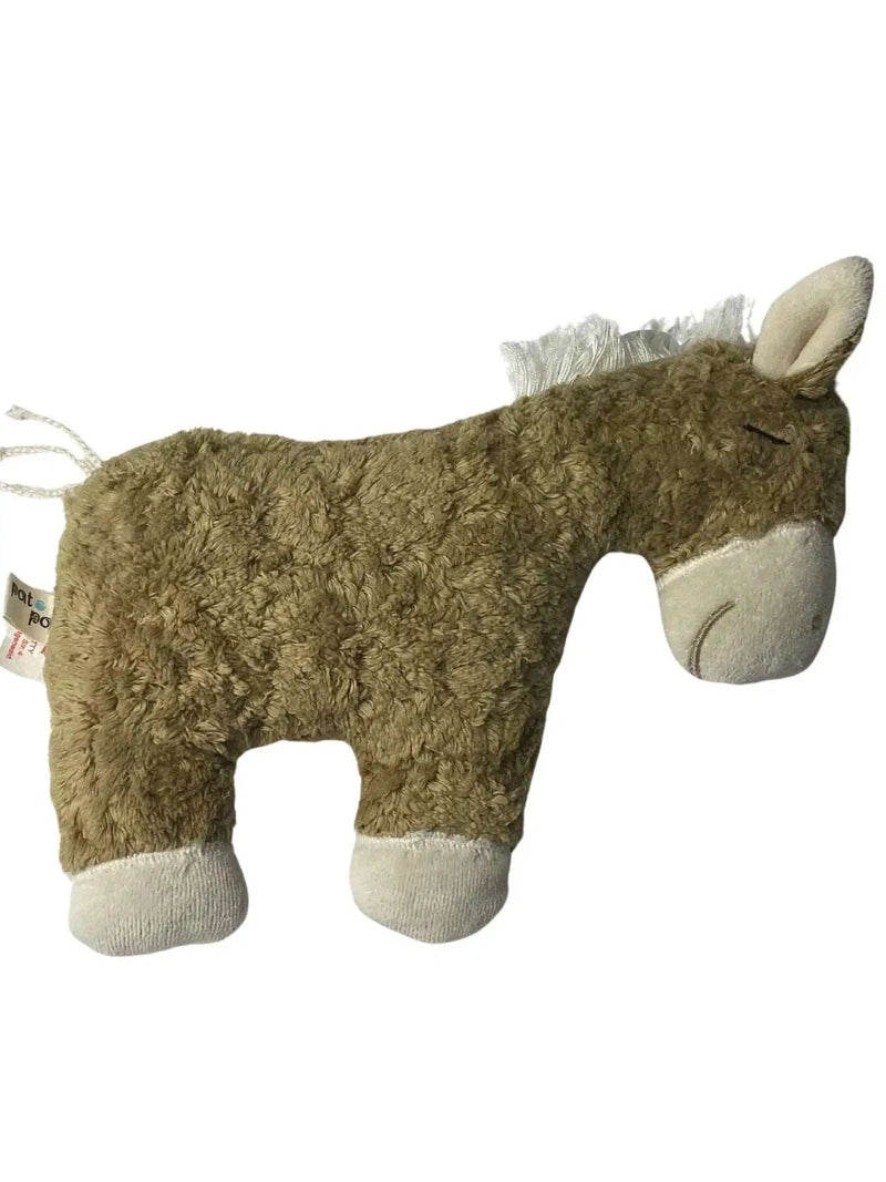Rattle Horse made from organic cotton – Handmade, vegan & safe for babies — Pat & Patty