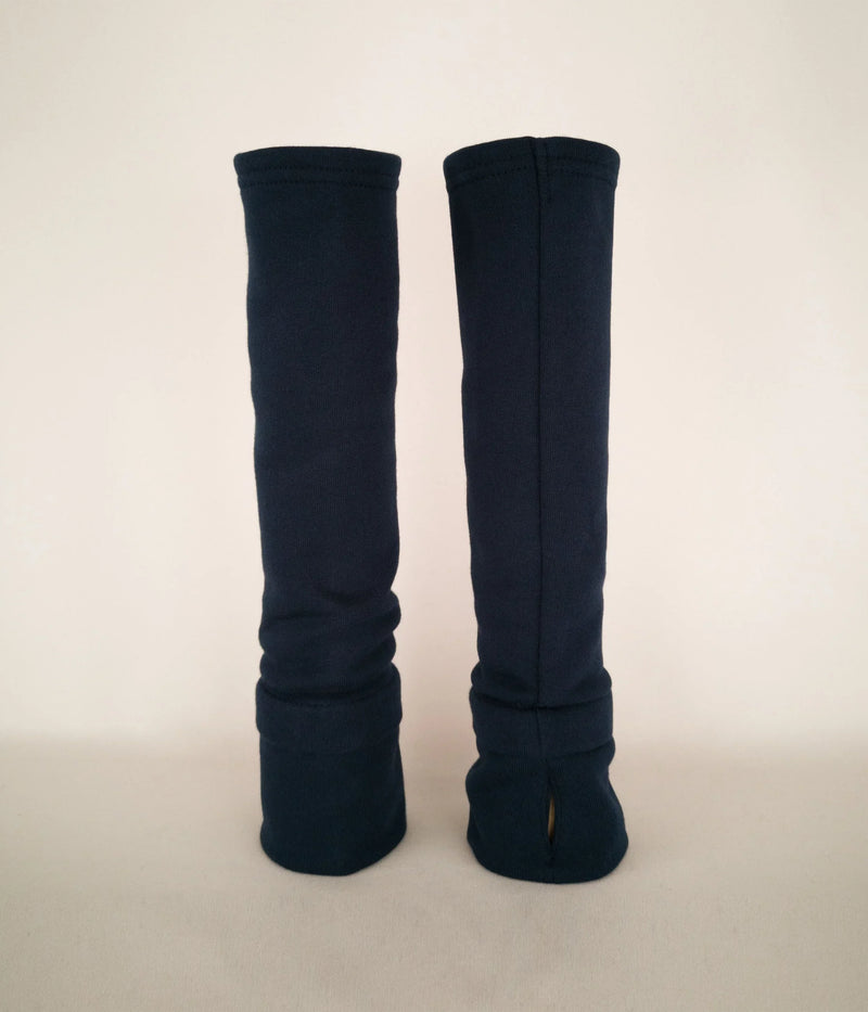 Arm Warmers MIDNIGHT – Long Organic Cotton Sleeves — KEIJN