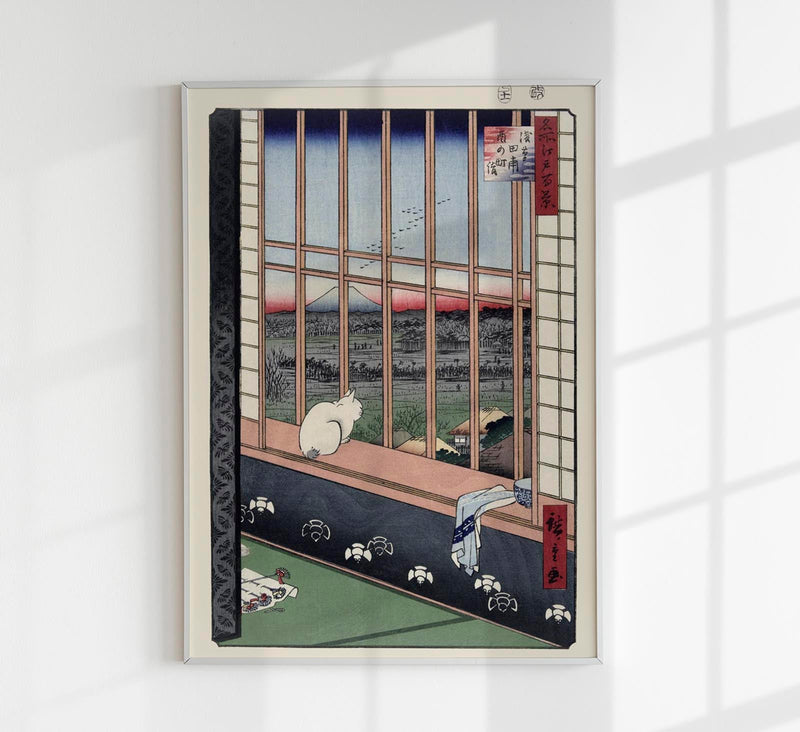 Procession to the Torinomachi Festival – Hiroshige Kunstdruck Fine Art Print — Patroa Studio