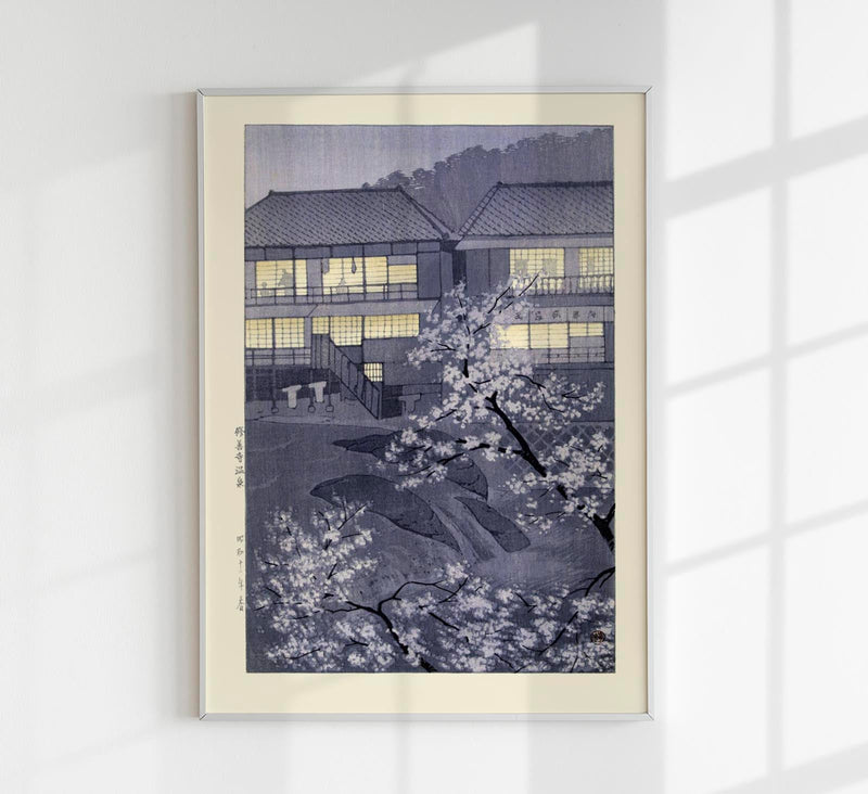 Hot Springs of Shuzenji – Kasamatsu Shirô Poster | Fine Art Print | UV-beständig — Patroa Studio