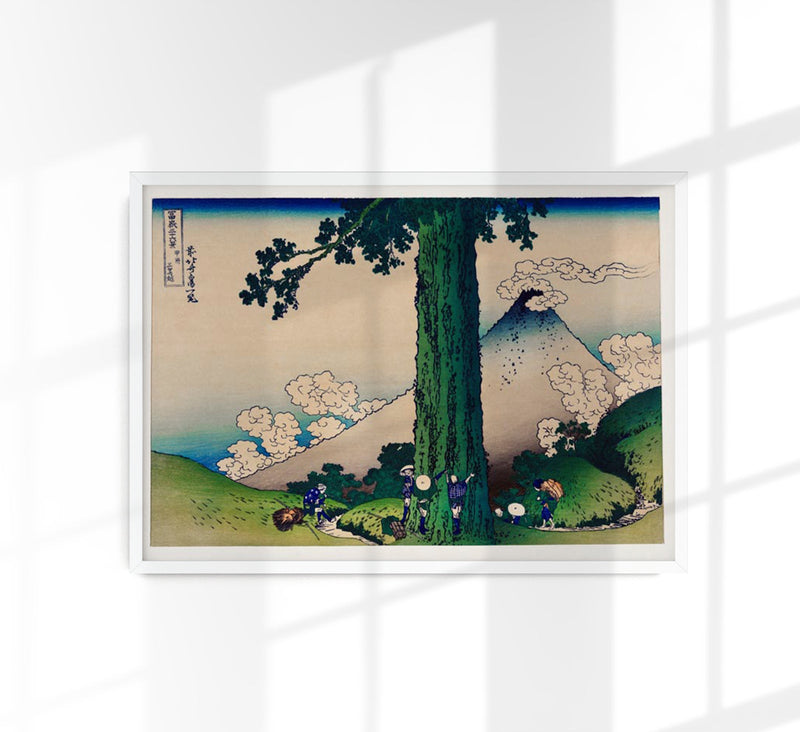 Daily Life in Kai Province by Hokusai – Kunstdruck Poster — Patroa Studio