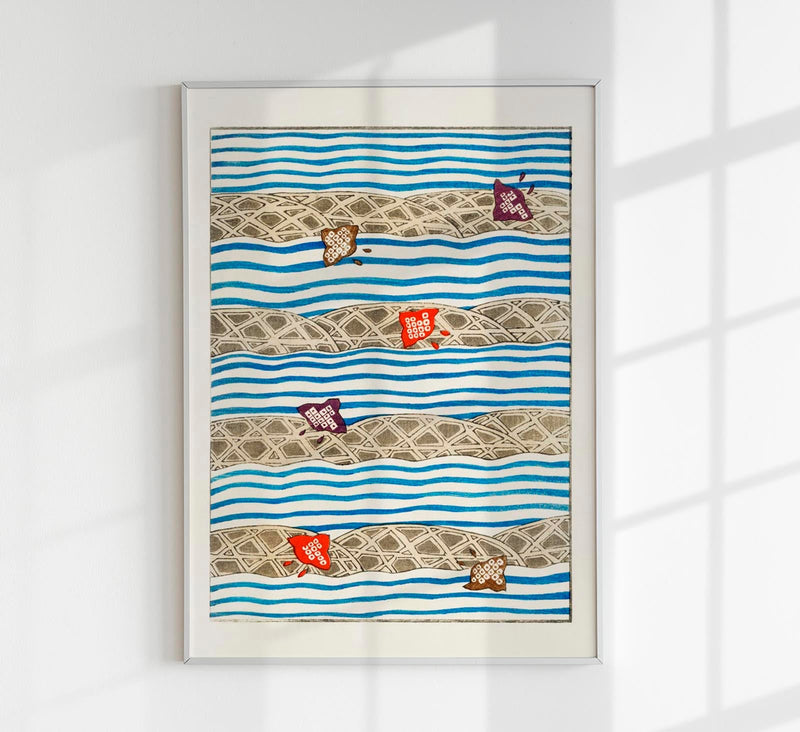 Japanese Pattern – Bijutsu Sekai by Watanabe Seite | Fine Art Print UV-resistant — Patroa Studio