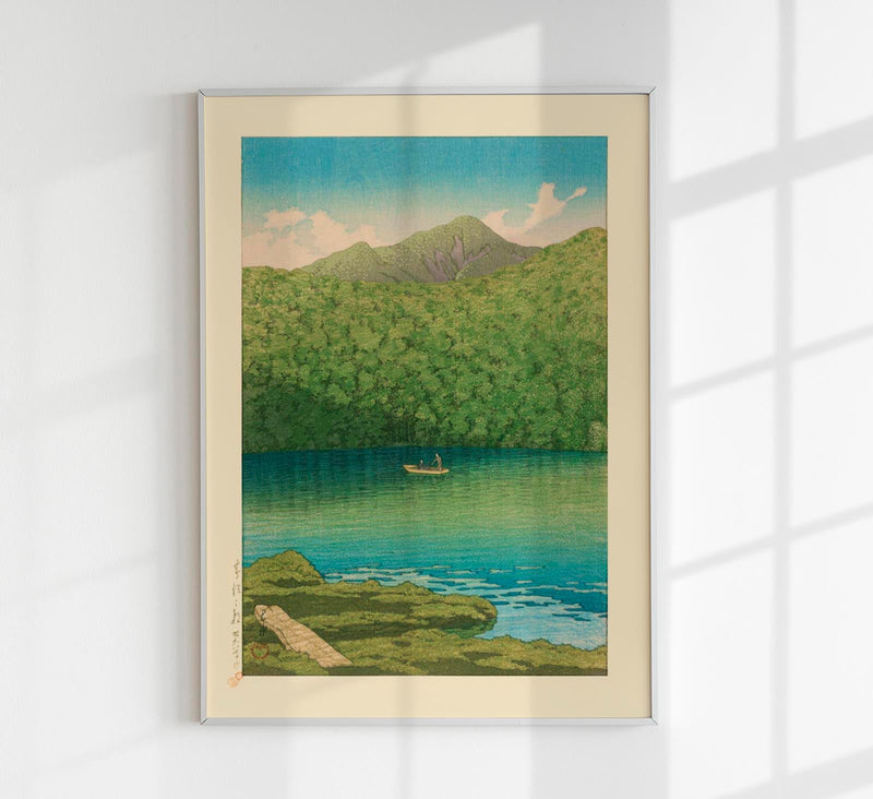 Morning at Tsutanuma Pond – Hasui Print | Fine Art Poster | UV-resistant — Patroa Studio