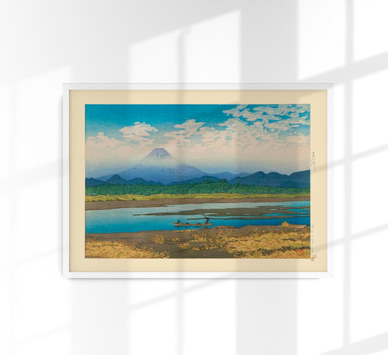 Hasui Mt. Fuji Seen Art Print – Kawase Hasui Art Print — Patroa Studio