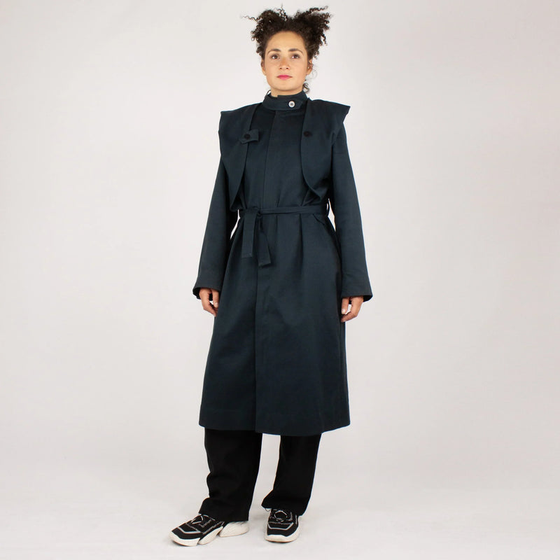 ANSELM Organic Cotton Trench Coat – Handcrafted in Berlin — KEIJN