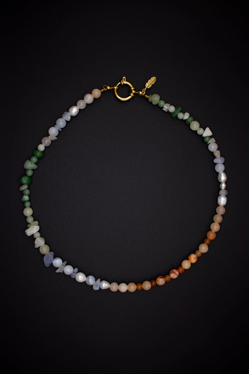 Avril Pearl Necklace - Handmade Freshwater Pearls, selectable 41–45 cm — Soorbeet