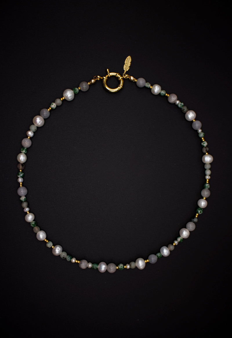 Valerie Pearl Necklace – Natural, Miyuki & Freshwater Pearls | Handmade — Soorbeet