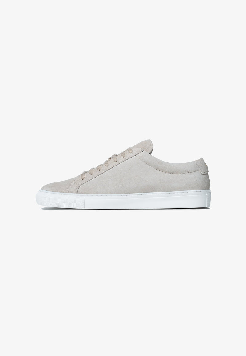 kūlson Sneaker Willi Beiges Wildleder Handmade Portugal Recycelte Sohle — Kulson