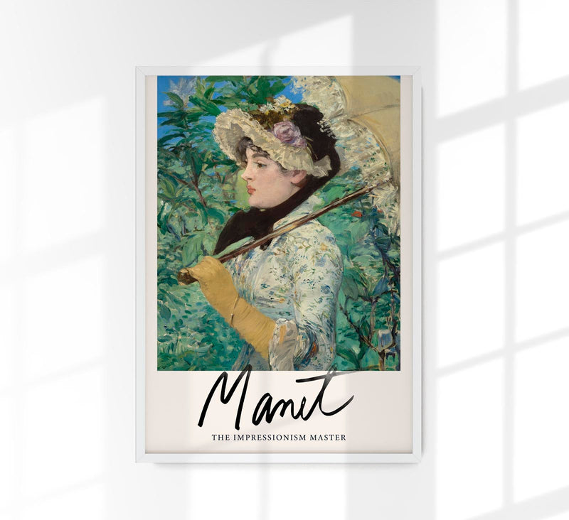 Jeanne Spring by Manet Exhibition Poster – Kunstdruck Berlin — Patroa Studio