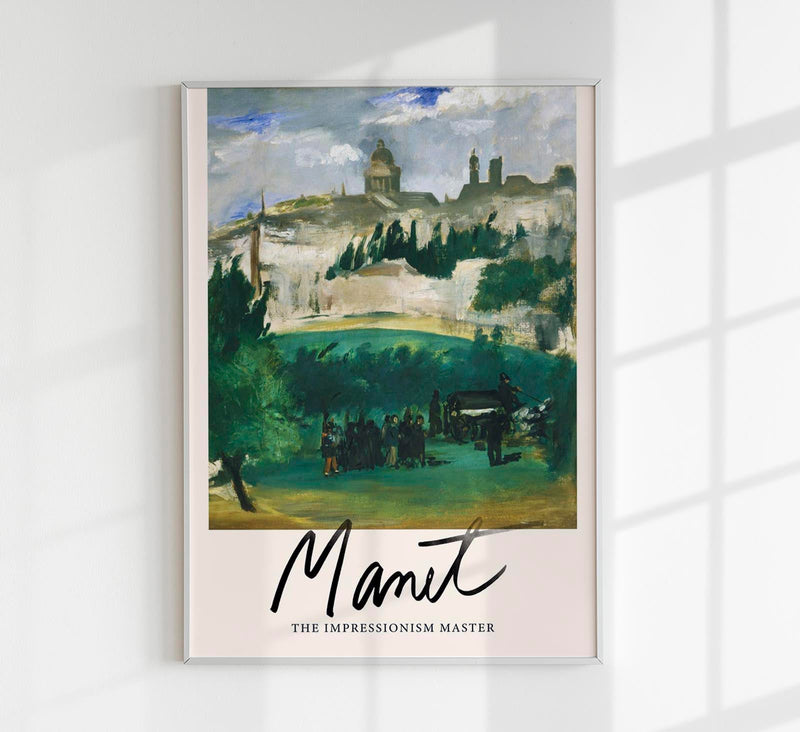 Dead Christ with Angels No. 2 – Manet Exhibition Poster by Patroa Studio — Patroa Studio