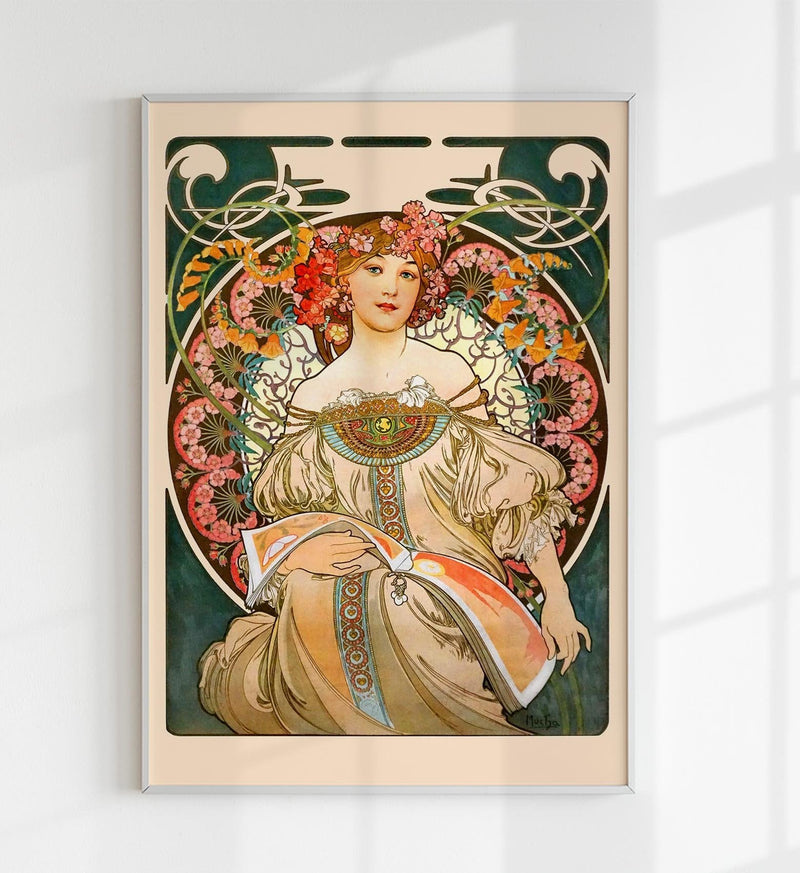 Reverie by Alphonse Mucha – Art Print UV-resistant — Patroa Studio