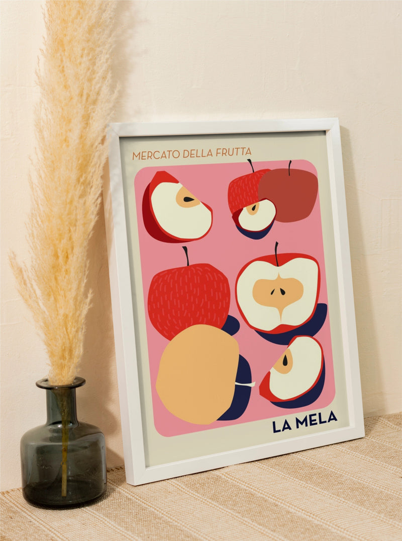 La Mela Fruit Market – S Size Fine Art Print Patroa Studio — Patroa Studio