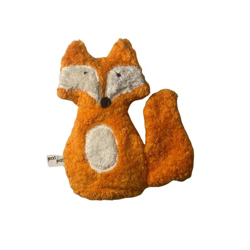 Mini Bio Wärmekissen Lavendelkissen Fuchs – Handgefertigt Bio-Baumwolle mit Dinkel & Lavendel — Pat & Patty