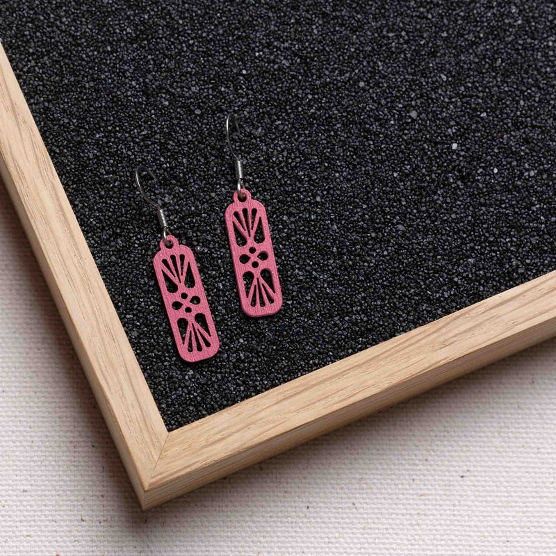 Harmony Wooden Earrings – feather-light, delicate, hypoallergenic — FEINFORMART
