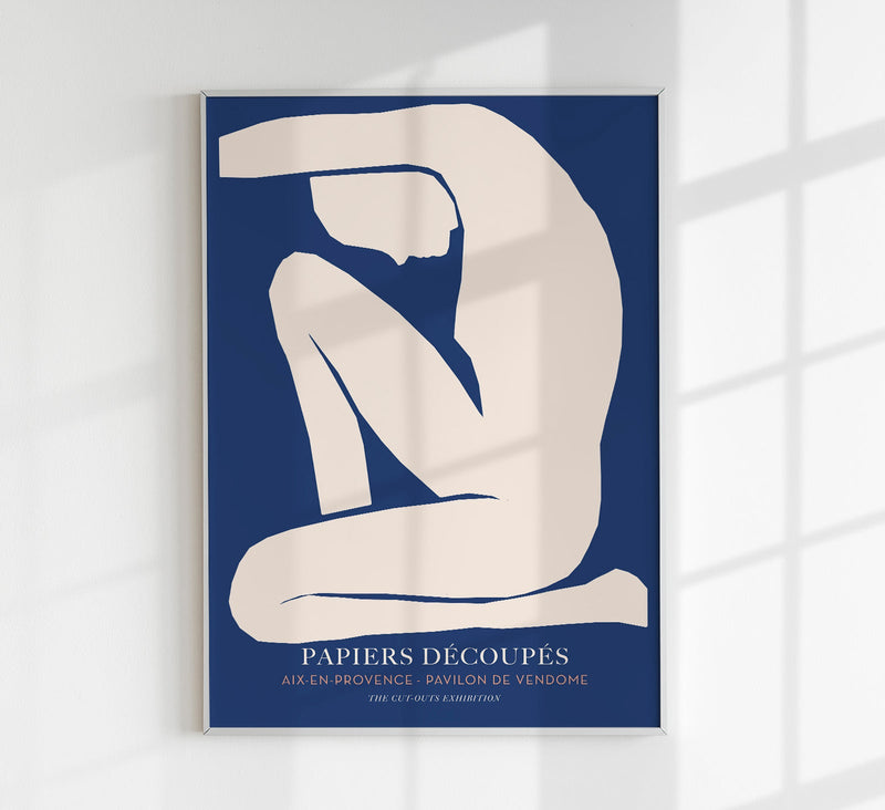 Woman Cut-Out Papercuts Art Poster | Fine Art Print UV-resistant — Patroa Studio